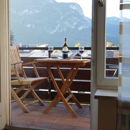 Sunny 1-Room Apartment Near Railway Station Garmisch-Partenkirchen járás Kültér fotó